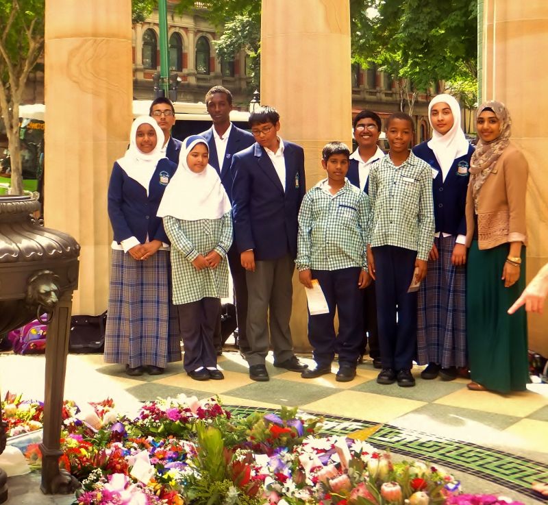 AIIC Students Anzac Day 3